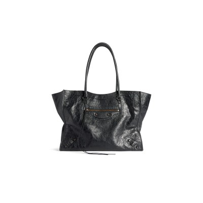 BALENCIAGA WOMEN'S LE CITY TOTE BAG MEDIUM IN BLACK 8518182ABEK1000 (39*29*13cm)